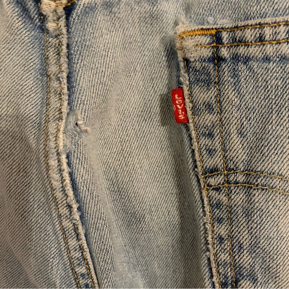 Levi’s 505 regular fit distressed jeans - Picture 2 of 10